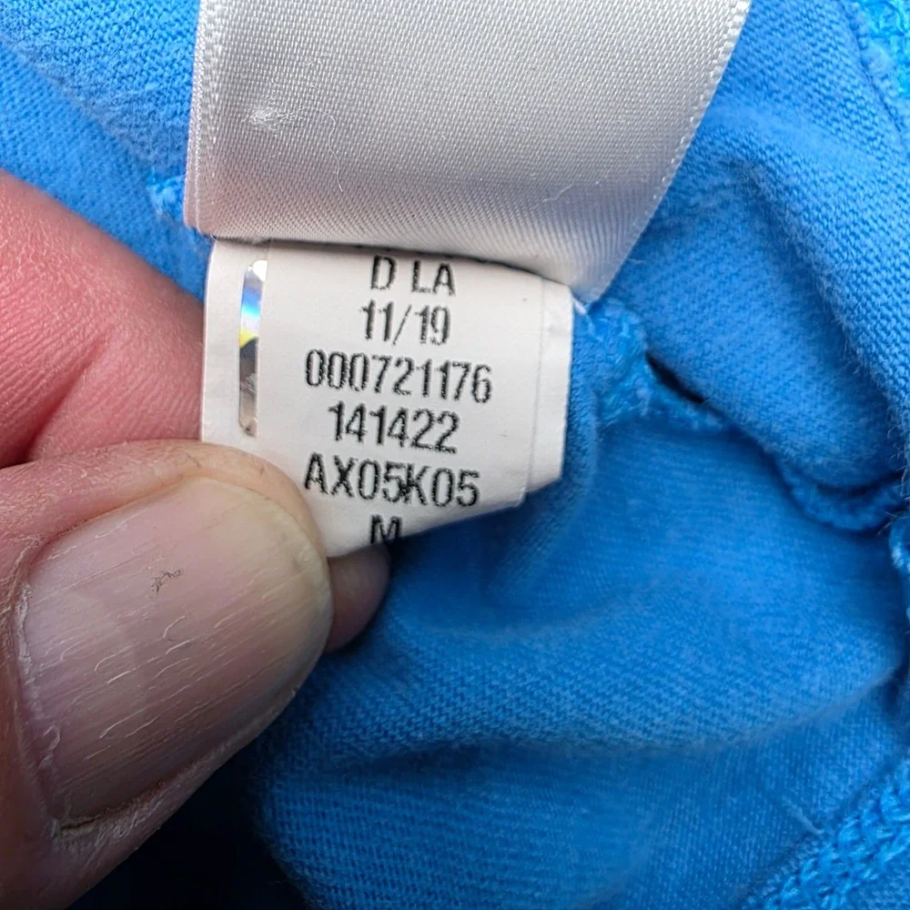 The North Face Mens Medium Blue Geodome Tent Graphic T-Shirt‎ Fine Alpine Equip